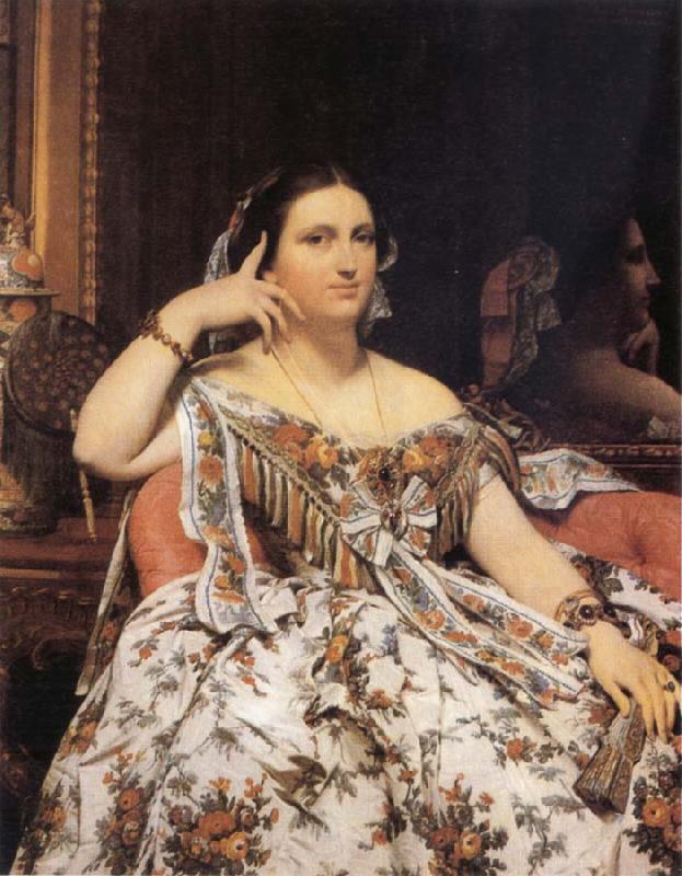 Jean-Auguste Dominique Ingres Madame Motessier Seated Spain oil painting art